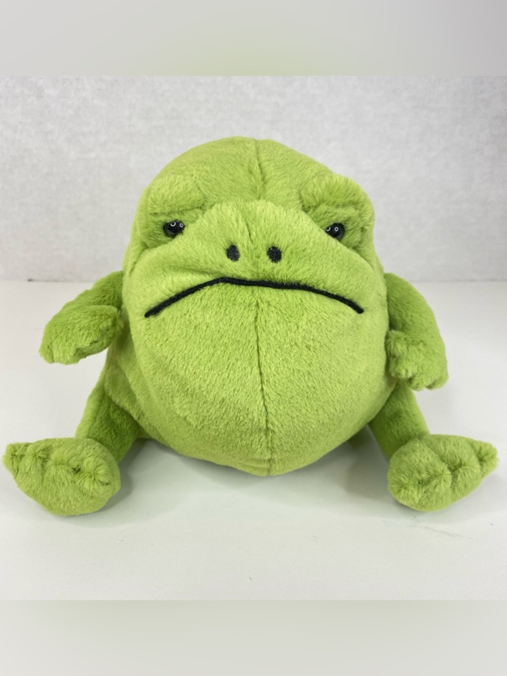 Jellycat Ricky Rain Frog 7” Plush Stuffed Animal Toy NEW
